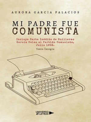 cover image of Mi padre fue comunista